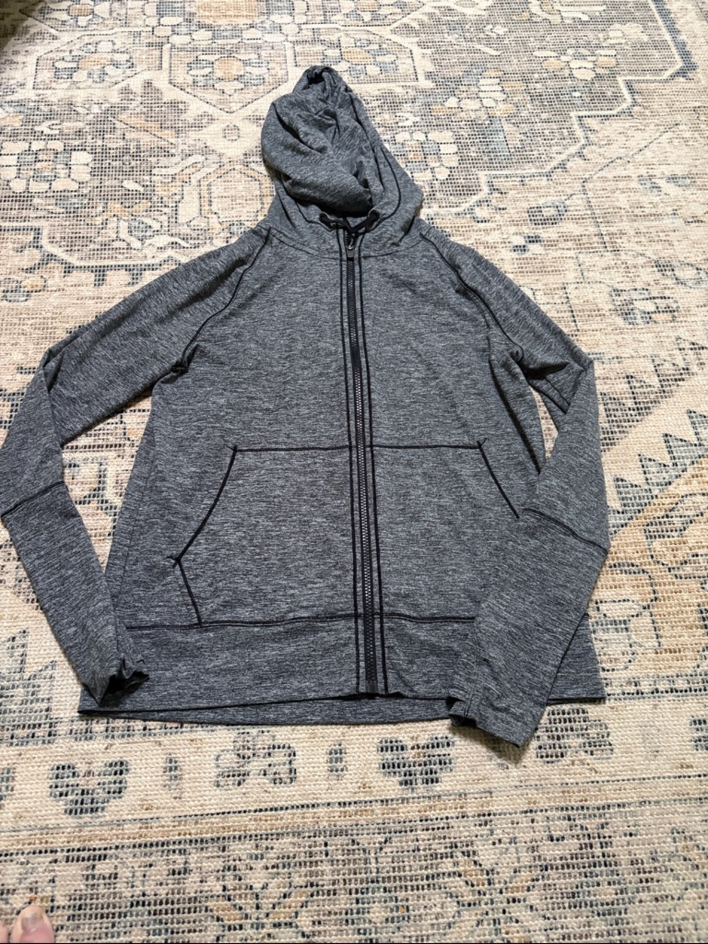 Athleta zip front hoodie. Size M